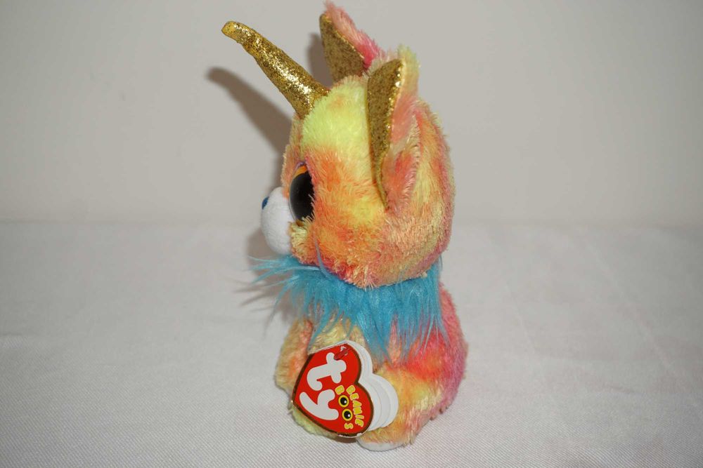 Лот от 4 Плюшени Играчки Beanie Boo's Yips Bloomy Stripes and Kale