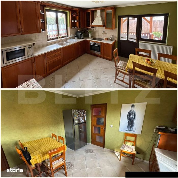 Casa spatioasa, complet mobilata si utilata, teren 700 mp –Reghin