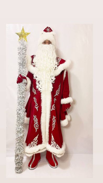 Костюм Дед Мороза прокат костюмов