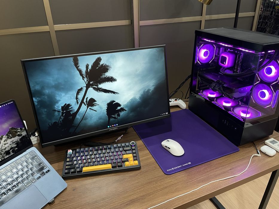 Пк 4к гейминг: rx 9070xt + r7 5700x