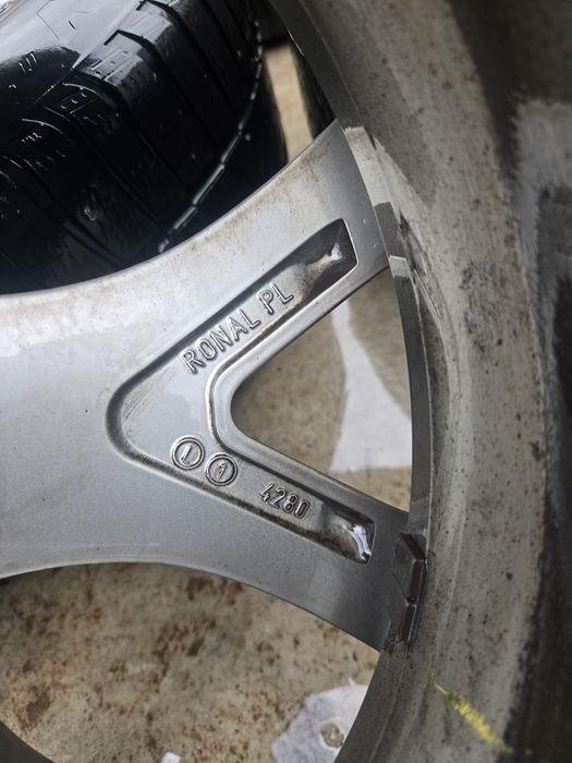 Jante BMW originale X5 - X6 fara nici o zgârietura + anvelope iarna +