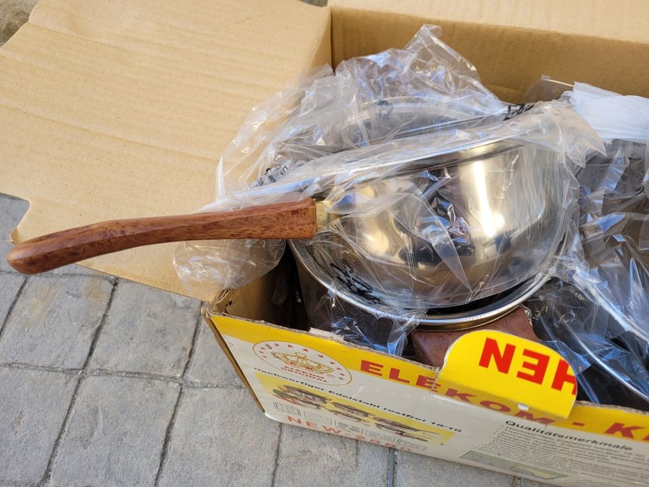 Комплект тенджери 12 части