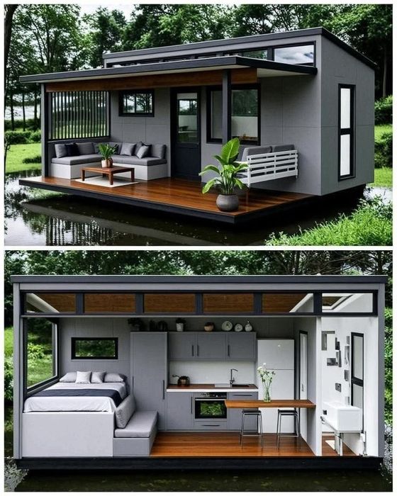 Модульные дома. Беседки.