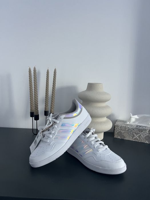 Sneakers Adidas Hoops 4.0 alb