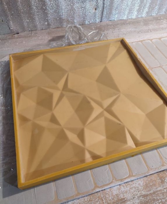 Формы для гипса 3D панели