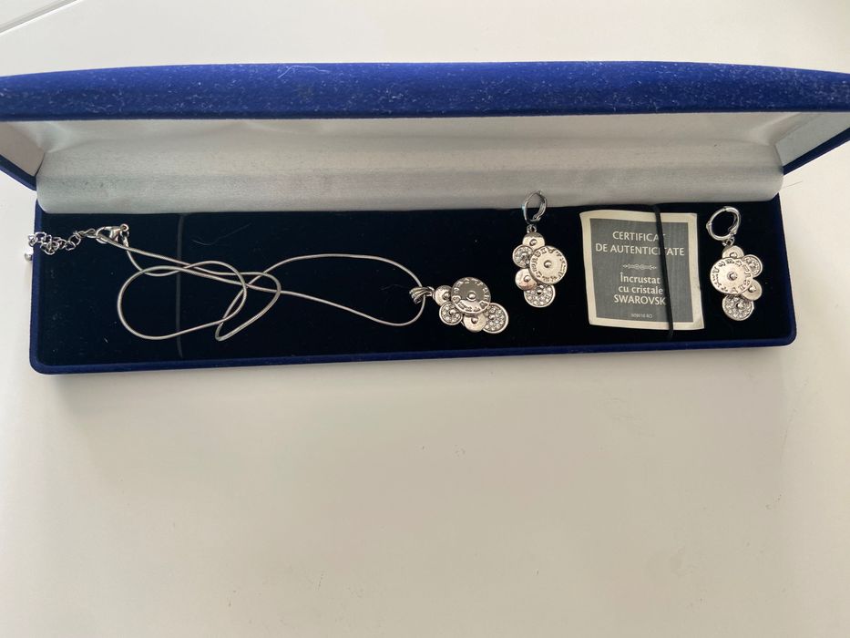 Set lantisor + cercei, argint