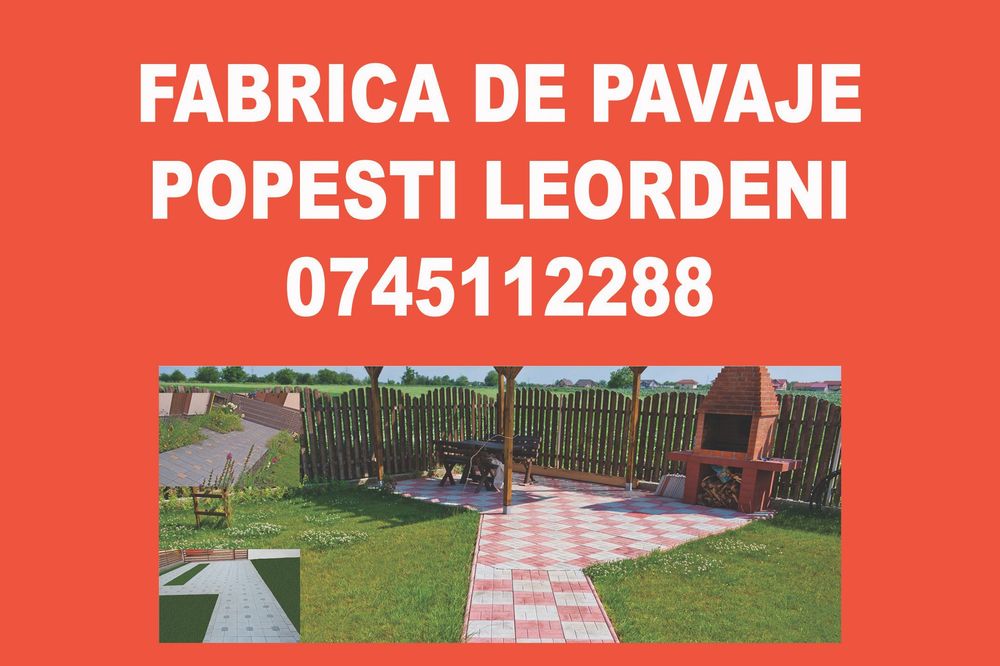Promotie dale 40x40x3 cm, montaj, transport
