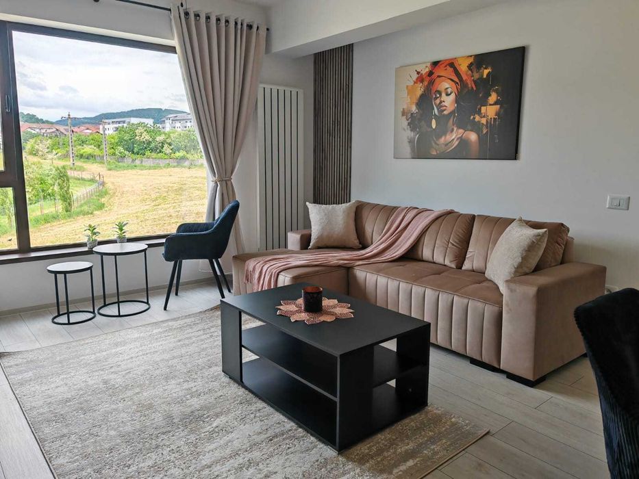 Inchiriez ap 2 camere + garaj subteran Bdul Dem Radulescu, bloc nou, dotari premium, prima inchiriere