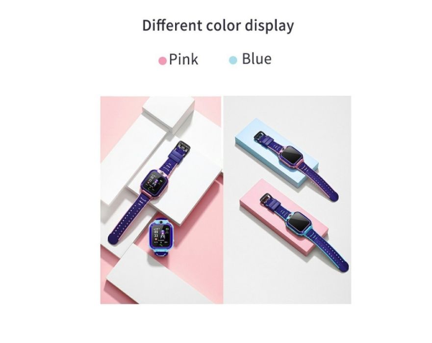 Водоустойчив детски 2G смарт часовник с вградена камера