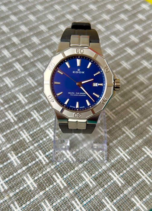 Edox Delfin Blue 3 Hands 200m 53021 3CA BUIN