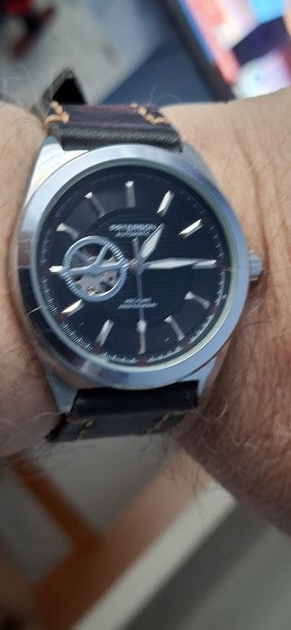 PATERSON automatic ceas de mînă bărbătesc cu curea din piele