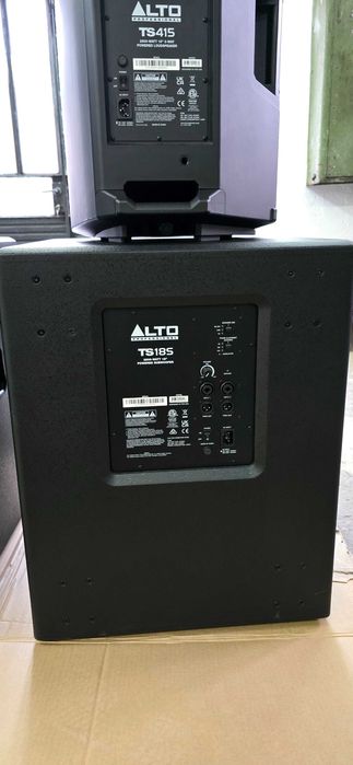 Като нови- 2х 18 субуфери Alto- TS18S + 2х 15 топове Alto TS- 415