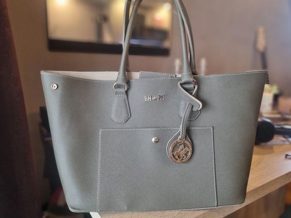 Beverly Hills Polo Club дамска чанта, зелена + подарък шалче
Beverly Hills Polo Club