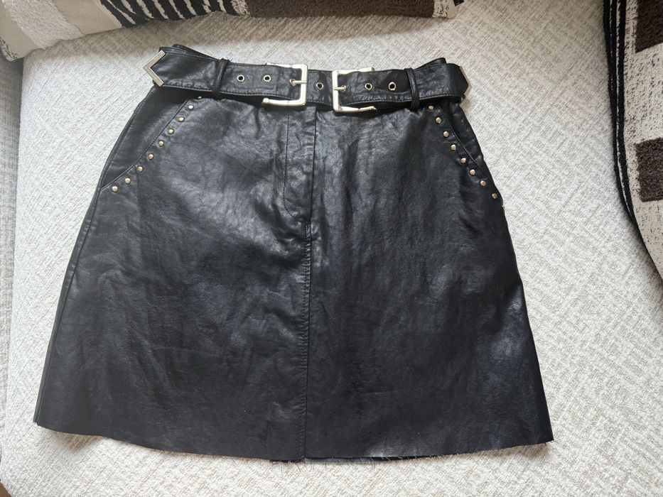 Кожена пола ZARA