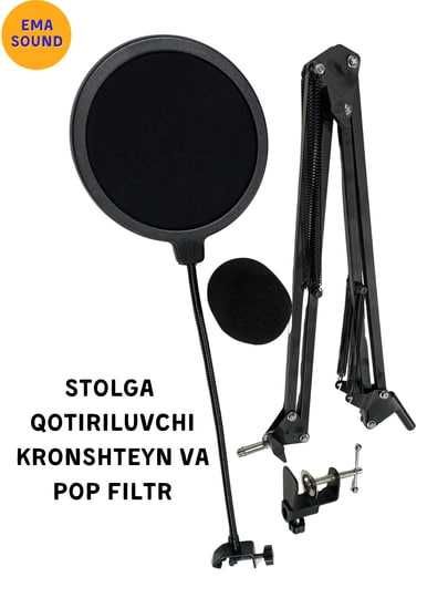 Mikrofon ( BM 800)+Ovoz kartasi ( V8S )