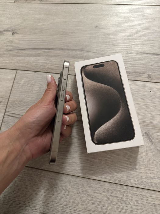 Iphone 15 Pro , Natural Titanium , 128GB