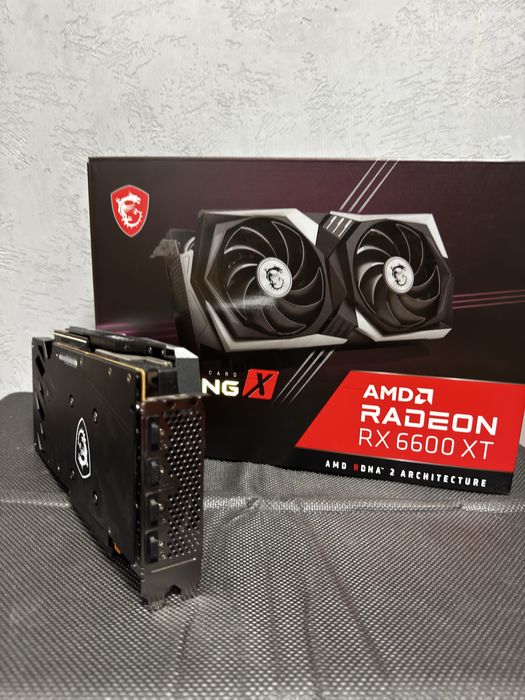MSI Radeon RX 6600 XT Gaming X 8GB  – Gaming 1080p și 1440p impecabila