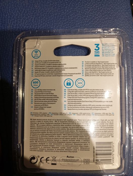 Wireless USB adaptor