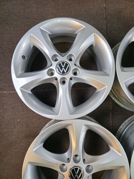 4 Jante Aliaj 5x120 17'' 7J ET 47 - OEM VW Transporter T5 T6 Multivan Caravelle !