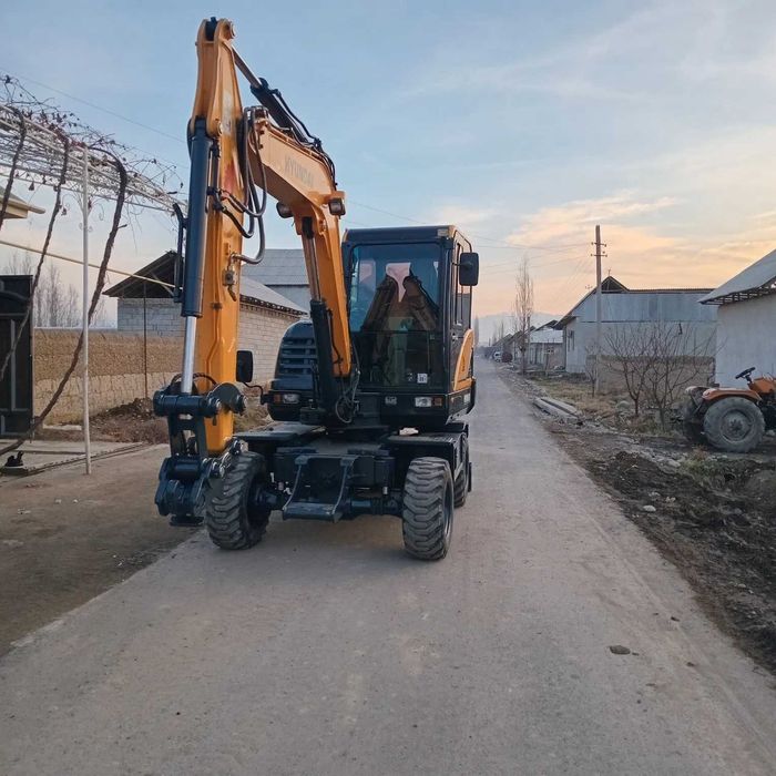 Arenda mini ekskavator usluga мини экскаватор услуга