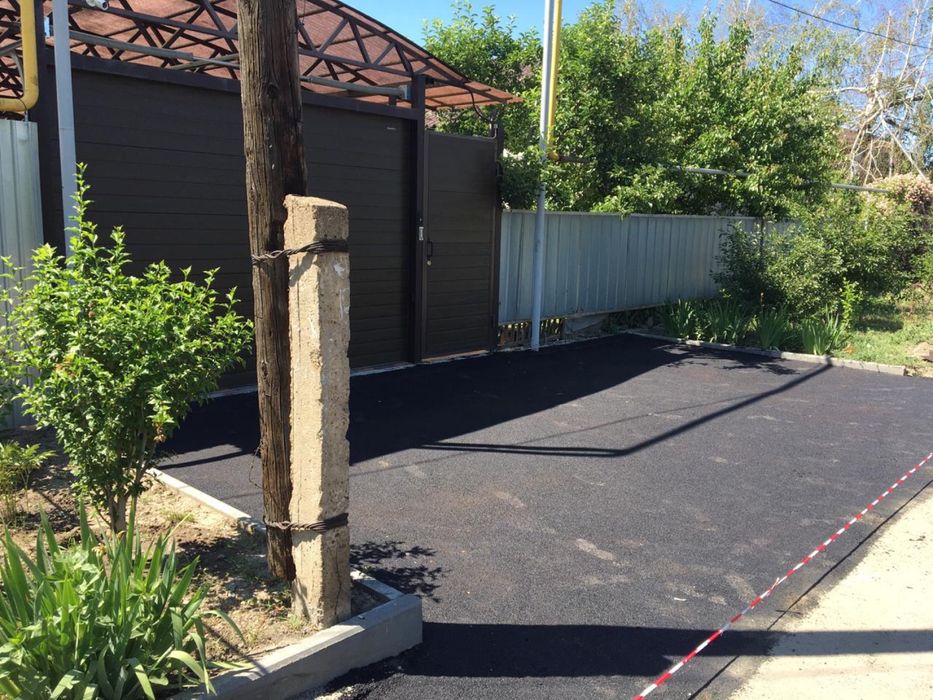 Асфальтирвание укладка