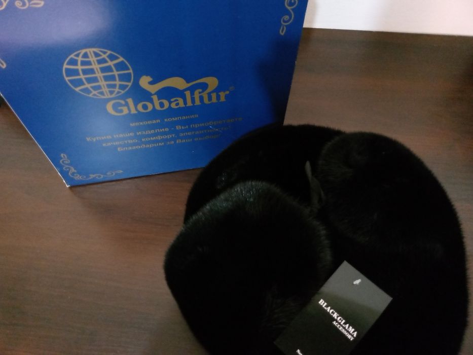 Норковая шапка, новая