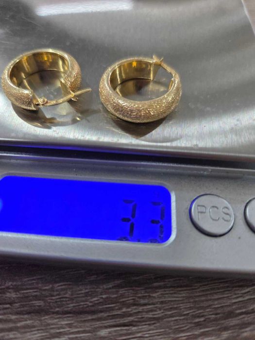 Златни Обеци комплект