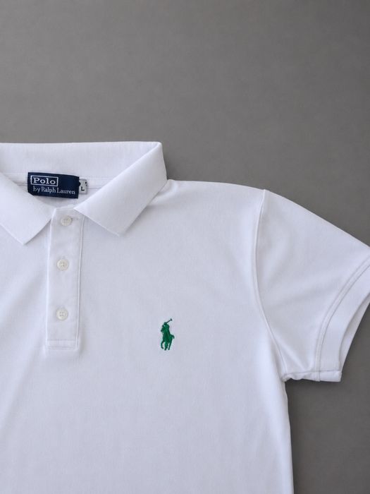 Polo Ralph Lauren Big Pony White Polo Shirt Size L
