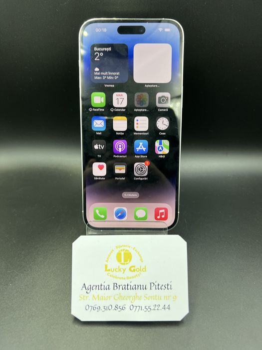 Iphone 14 pro max 512 / 6 gb 84% baterie orange cod 24400