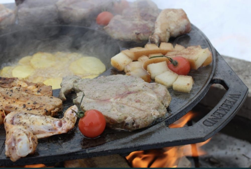 Gril disc fonta Mixt Barbeque Ø 52 cm