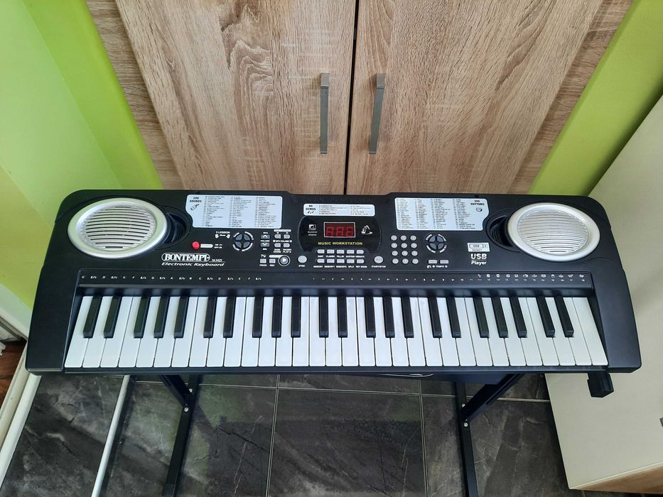 Електронен синтезатор, 54 клавиша, йоника, детско пиано
