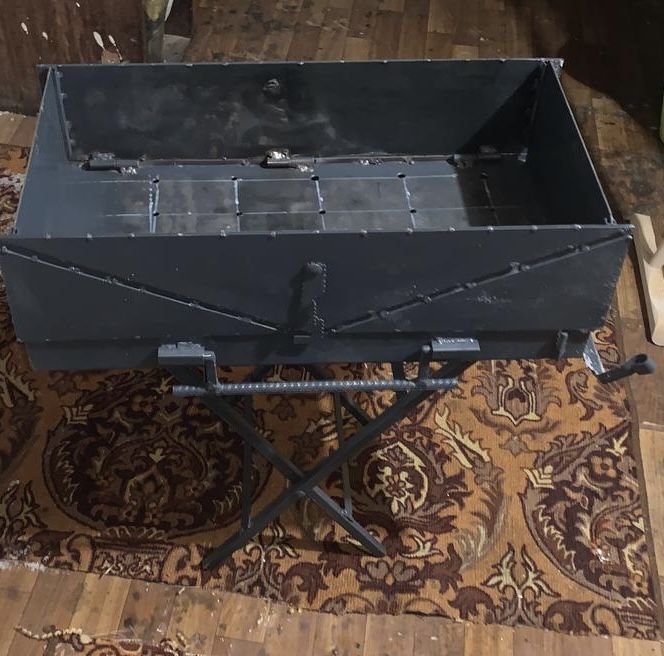 Продам новый мангал самоделтный