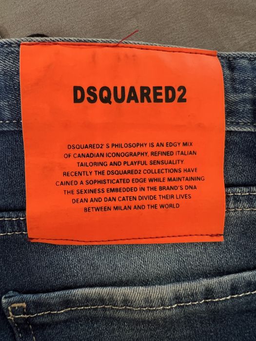 Pantaloni scurți blugi Dsquared2 – Mărimea W31 noi cu eticheta
