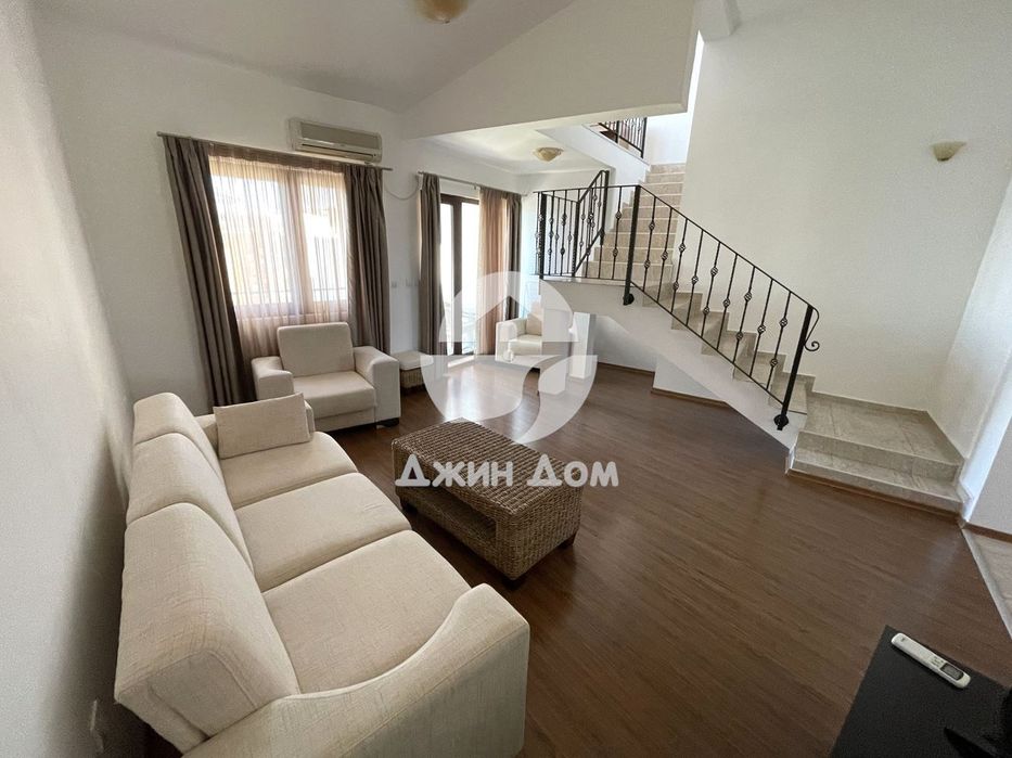 Двустаен мезонет с ПАНОРАМА МОРЕ в к-с Марина Kейп, гр. Ахелой