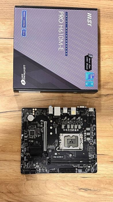 H610M-E DDR5 msi 13 avlod
