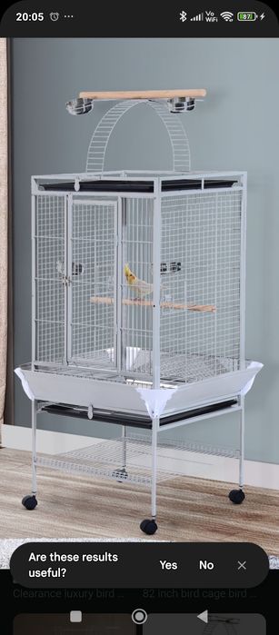 Vand voliera pentru păsări de talie medie