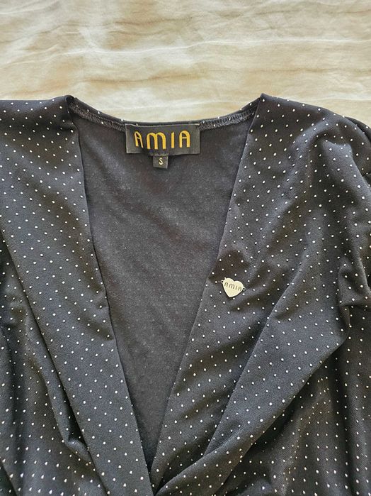 Елегантно боди AMIA на точки – размер S
