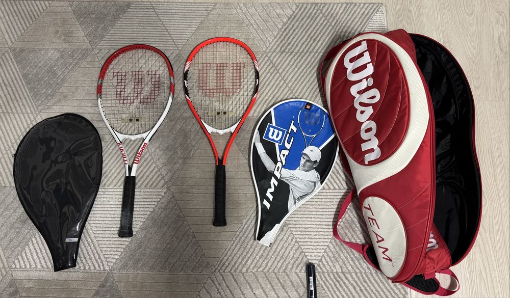 Vand Geanta Tenis / Termobag + Racheta / Rachete Wilson