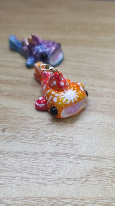 Breloc handmade baby whale shark