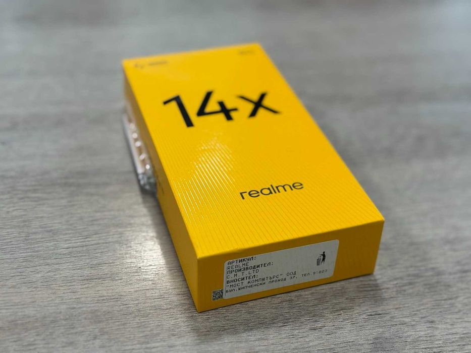Realme 14x – 6GB RAM / 128GB - ГАРАНЦИЯ