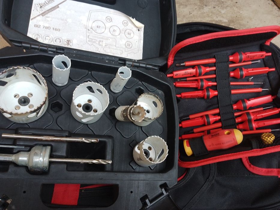 BizLine -раница и инструменти