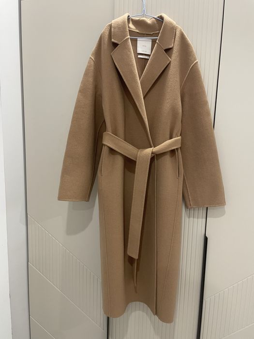 Пальто Mango из шерсти