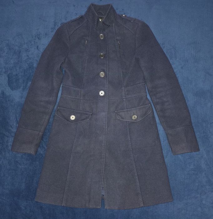 Palton H&M bleumarin mărimea S