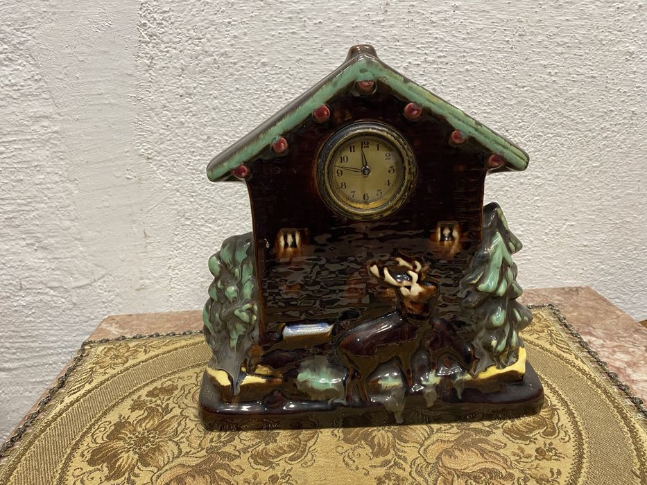 Френски порцеланов часовник