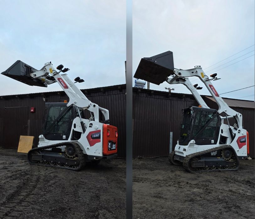 Ușă cabina miniincarcator Bobcat T590 climă mini încărcător