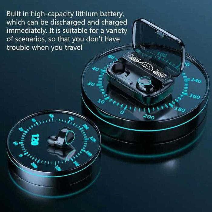 Нови безжични bluetooth слушалки с power bank функция