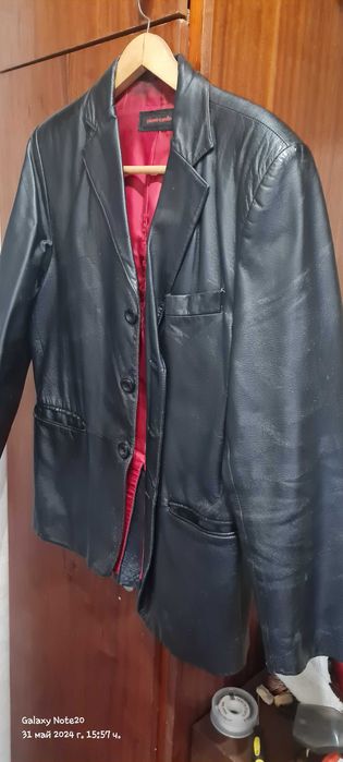 Мъжко кожено сако