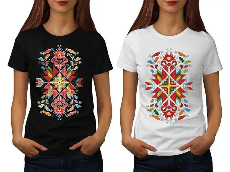 Тениски с шевици принт. Модели и размери