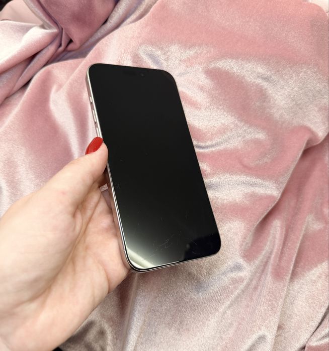 Iphone 15 pro max alb +husa cadou