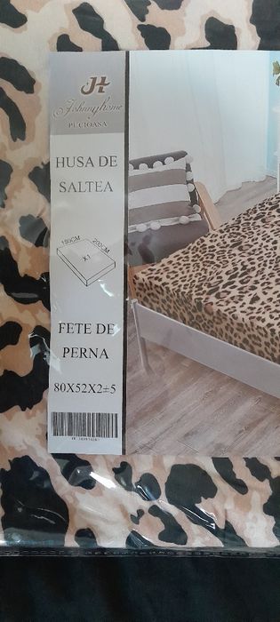Set 3 piese Husă de pat +2 fețe de pernă nou